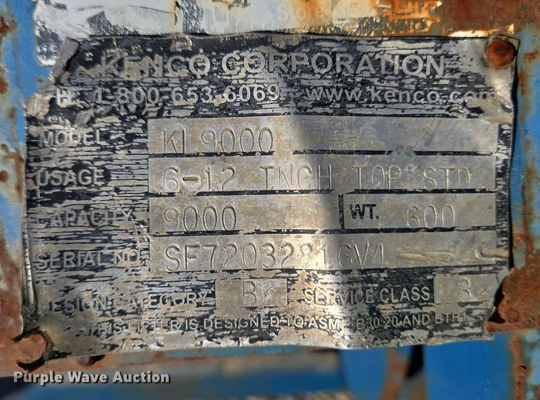 image for item EC4146 (3) Kenco barrier clamps