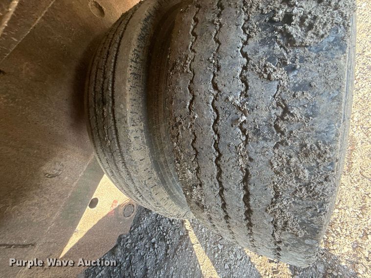 image for item ED4100 1987 Shop built drop deck equipment trailer