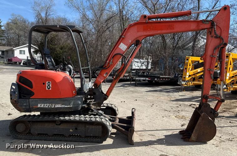 image for item ED4125 Kubota KX121-3 mini excavator