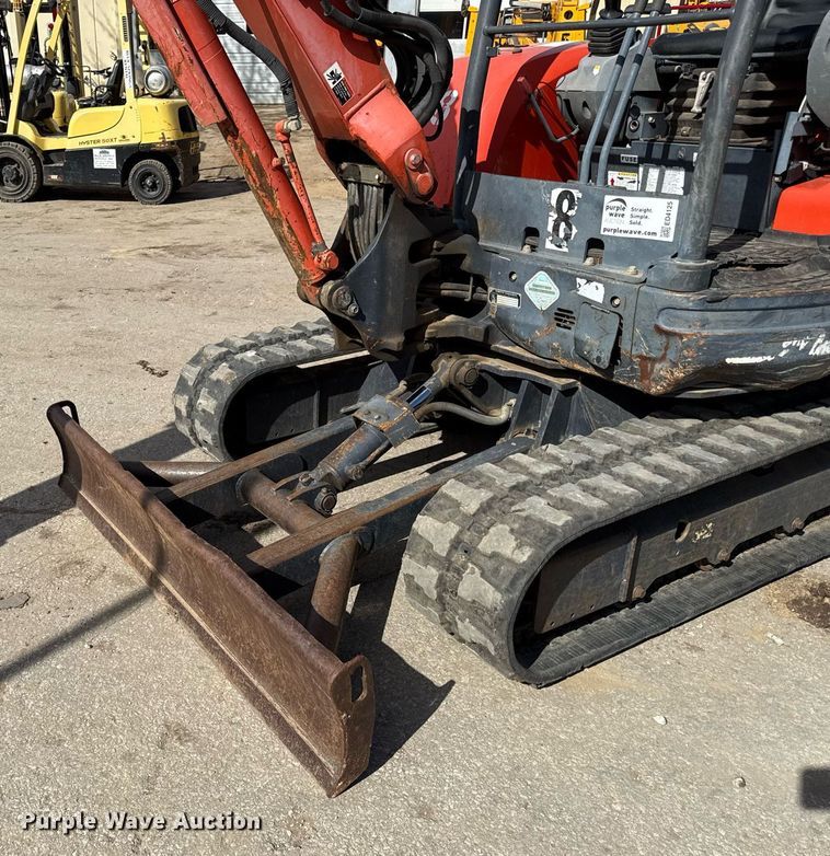 image for item ED4125 Kubota KX121-3 mini excavator