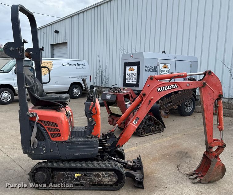 image for item ED4129 2015 Kubota KU08-3 mini excavator