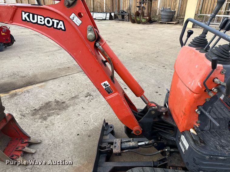 image for item ED4129 2015 Kubota KU08-3 mini excavator