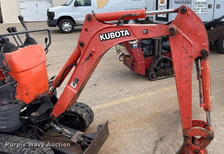 image for item ED4129 2015 Kubota KU08-3 mini excavator
