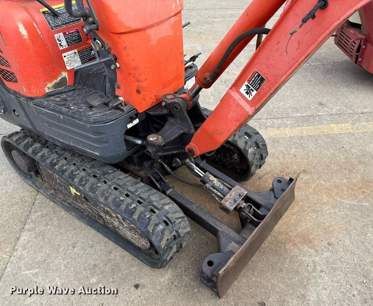 image for item ED4129 2015 Kubota KU08-3 mini excavator