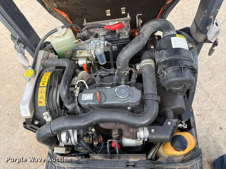 image for item ED4129 2015 Kubota KU08-3 mini excavator