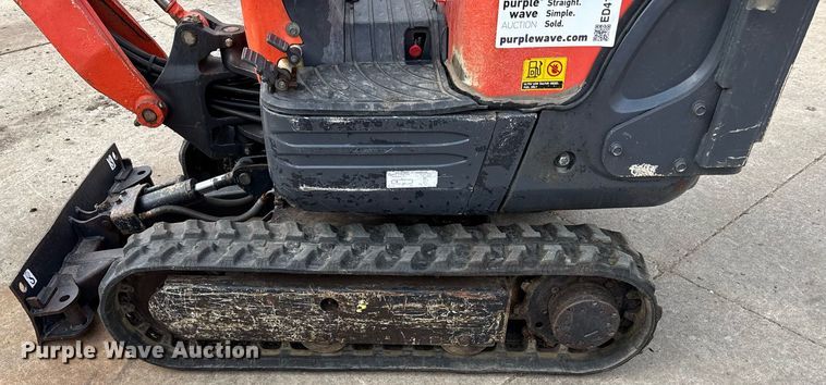 image for item ED4129 2015 Kubota KU08-3 mini excavator