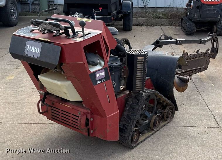 image for item ED4130 2016 Toro TRX26 trencher