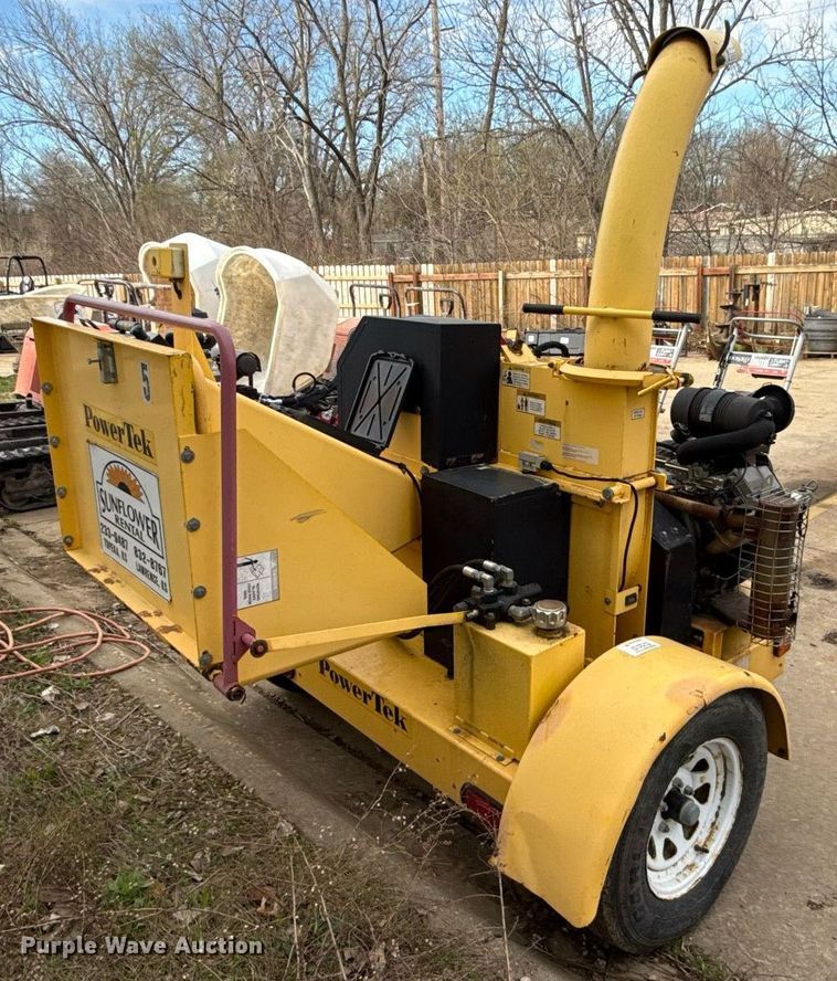 image for item ED4131 Power-Tek wood chipper