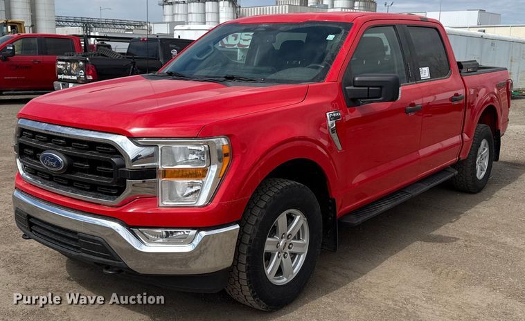 image for item ED4138 2021 Ford F150 SuperCrew pickup truck