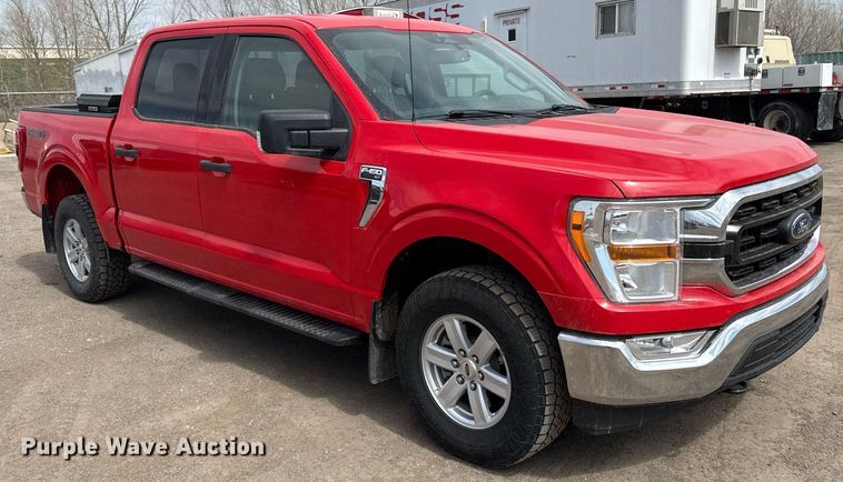 image for item ED4138 2021 Ford F150 SuperCrew pickup truck