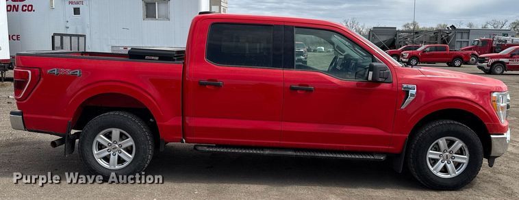 image for item ED4138 2021 Ford F150 SuperCrew pickup truck