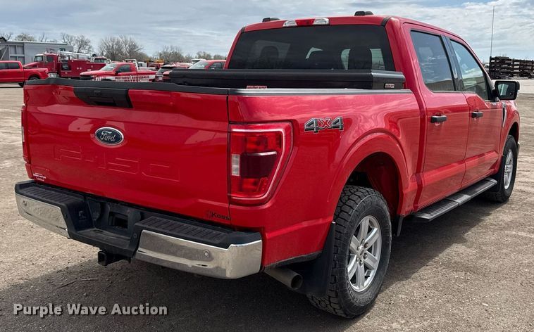 image for item ED4138 2021 Ford F150 SuperCrew pickup truck