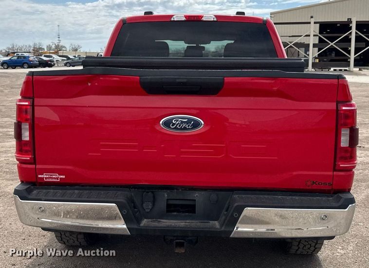 image for item ED4138 2021 Ford F150 SuperCrew pickup truck