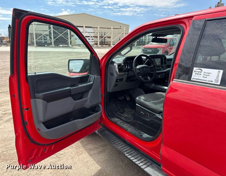 image for item ED4138 2021 Ford F150 SuperCrew pickup truck