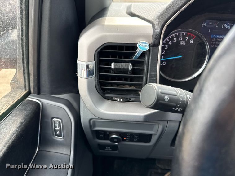 image for item ED4138 2021 Ford F150 SuperCrew pickup truck