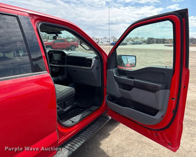 image for item ED4138 2021 Ford F150 SuperCrew pickup truck