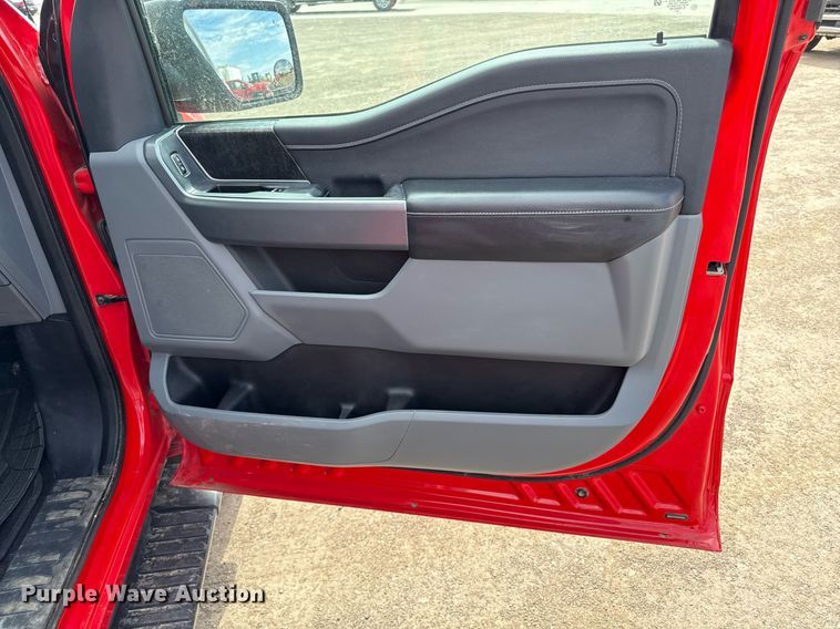 image for item ED4138 2021 Ford F150 SuperCrew pickup truck