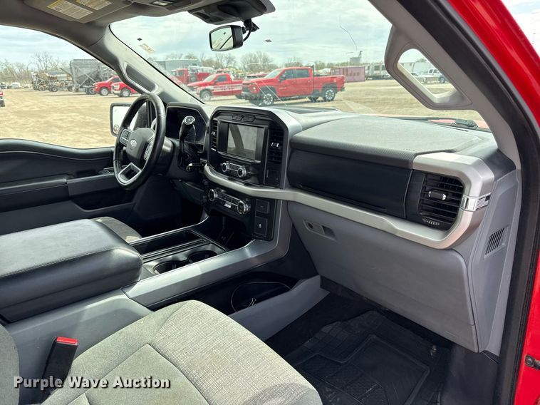 image for item ED4138 2021 Ford F150 SuperCrew pickup truck