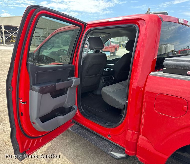 image for item ED4138 2021 Ford F150 SuperCrew pickup truck