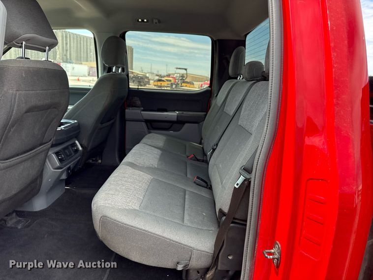 image for item ED4138 2021 Ford F150 SuperCrew pickup truck