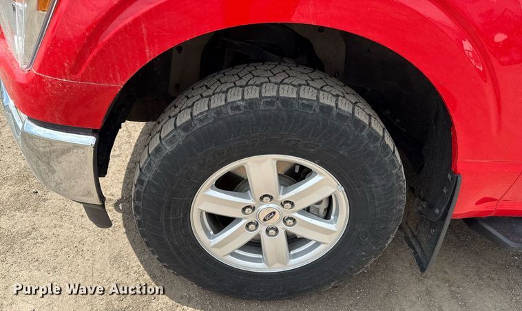 image for item ED4138 2021 Ford F150 SuperCrew pickup truck