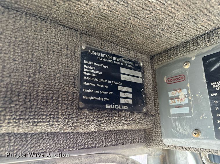 image for item ED4184 1997 Euclid R65 haul truck