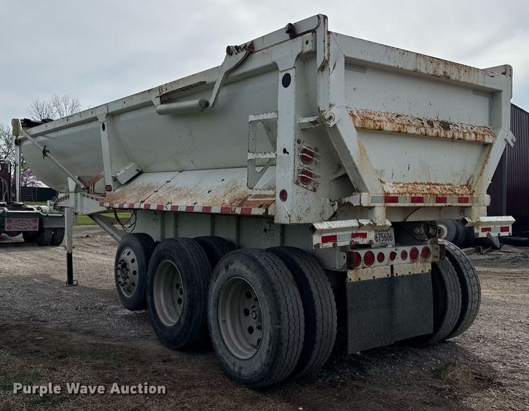 image for item ED4198 2021 CTS Rock Master end dump trailer