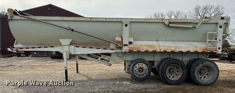 image for item ED4198 2021 CTS Rock Master end dump trailer