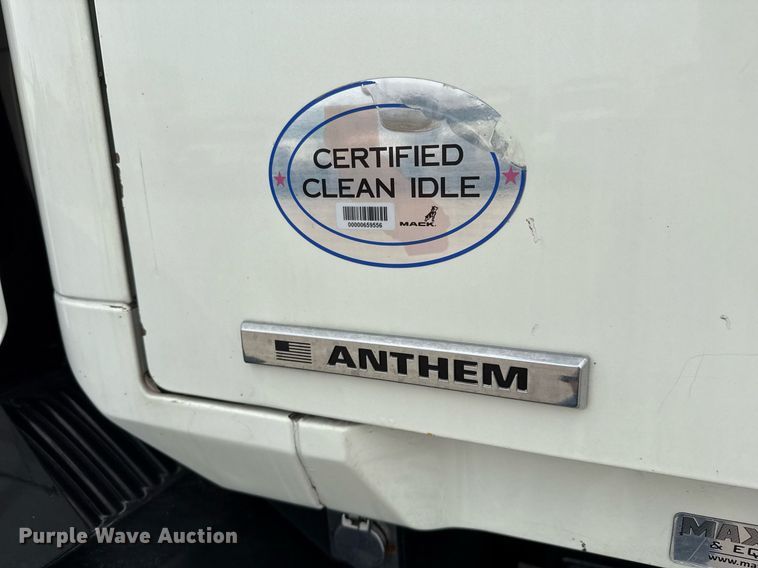 image for item ED5560 2019 Mack Anthem dump truck