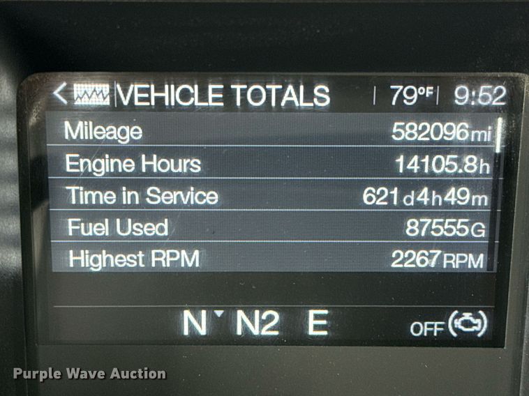 image for item ED5560 2019 Mack Anthem dump truck