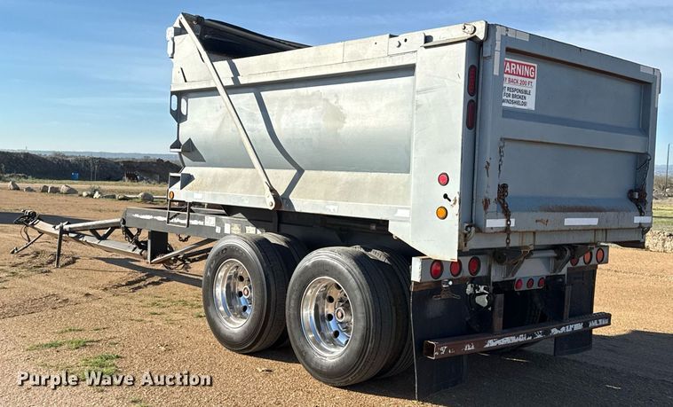 image for item ED5564 2006 Palmer Machine Works PDT-12-18.5-C0 end dump pup trailer