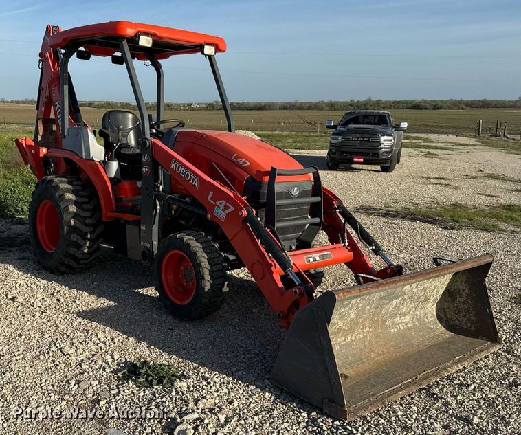image for item ED5566 2020 Kubota L47 backhoe