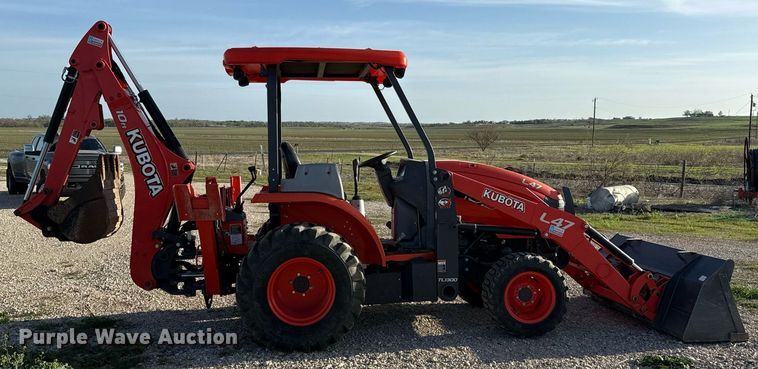 image for item ED5566 2020 Kubota L47 backhoe