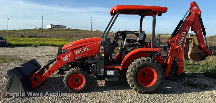 image for item ED5566 2020 Kubota L47 backhoe