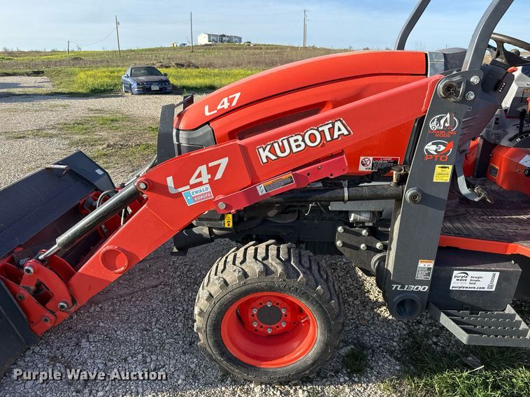 image for item ED5566 2020 Kubota L47 backhoe