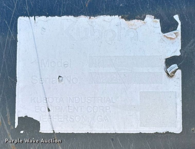 image for item ED5566 2020 Kubota L47 backhoe