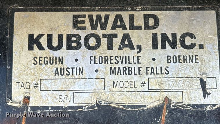 image for item ED5566 2020 Kubota L47 backhoe