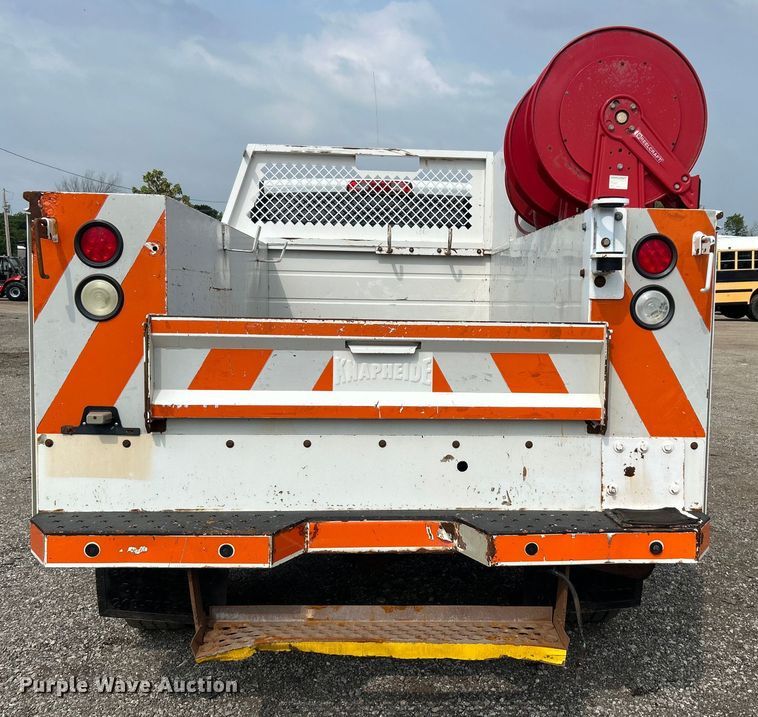 image for item EG0970 2014 Dodge Ram 2500 Crew Cab utility bed pickup truck