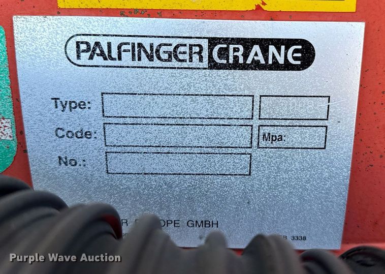 image for item EG2644 2009 International 7500 Crew Cab crane truck