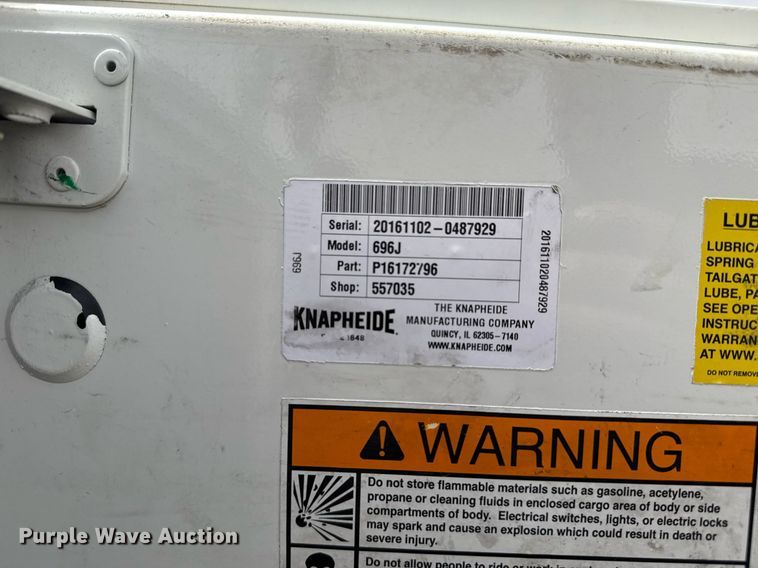 image for item EG2657 2016 Chevrolet Silverado 2500HD Double Cab utility bed pickup truck