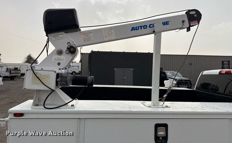 image for item EG2657 2016 Chevrolet Silverado 2500HD Double Cab utility bed pickup truck