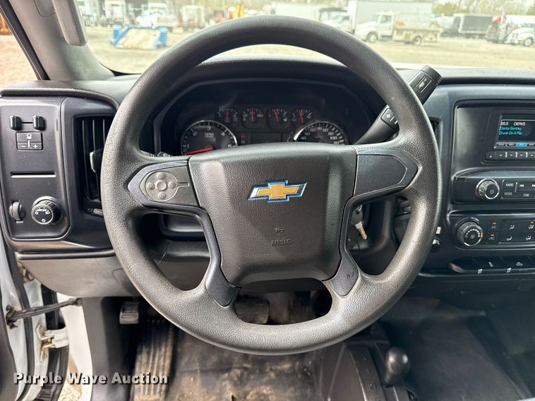 image for item EG2657 2016 Chevrolet Silverado 2500HD Double Cab utility bed pickup truck