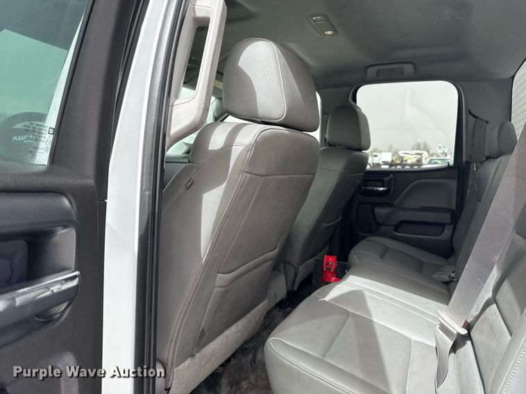 image for item EG2657 2016 Chevrolet Silverado 2500HD Double Cab utility bed pickup truck