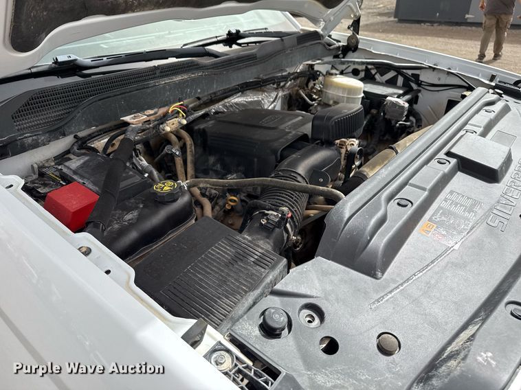 image for item EG2657 2016 Chevrolet Silverado 2500HD Double Cab utility bed pickup truck