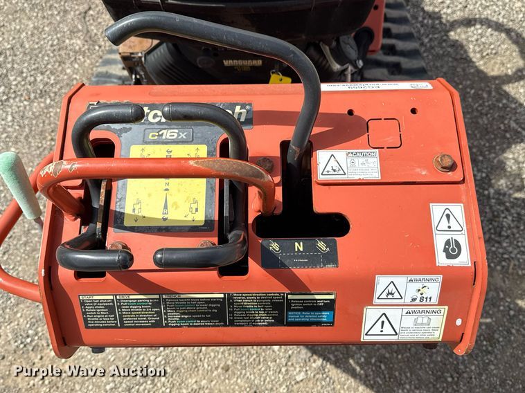 image for item EG2659 2018 Ditch Witch C16X trencher