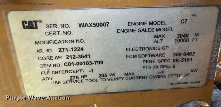 image for item EG5668 2007 Sterling Acterra utility / service truck