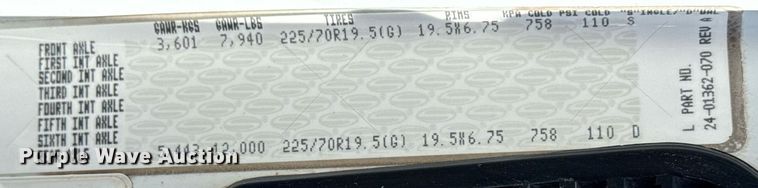 image for item EG5668 2007 Sterling Acterra utility / service truck