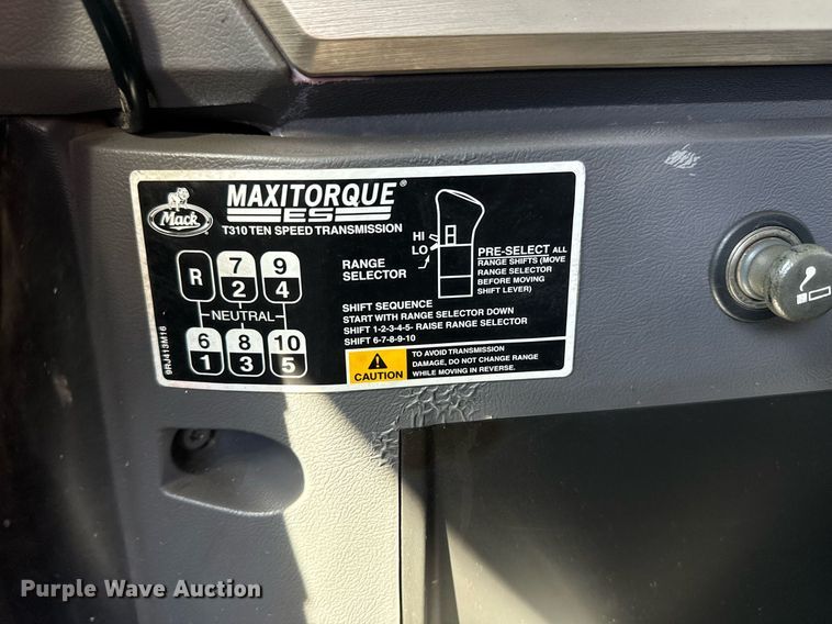 image for item EG5670 2007 Mack CTP dump truck