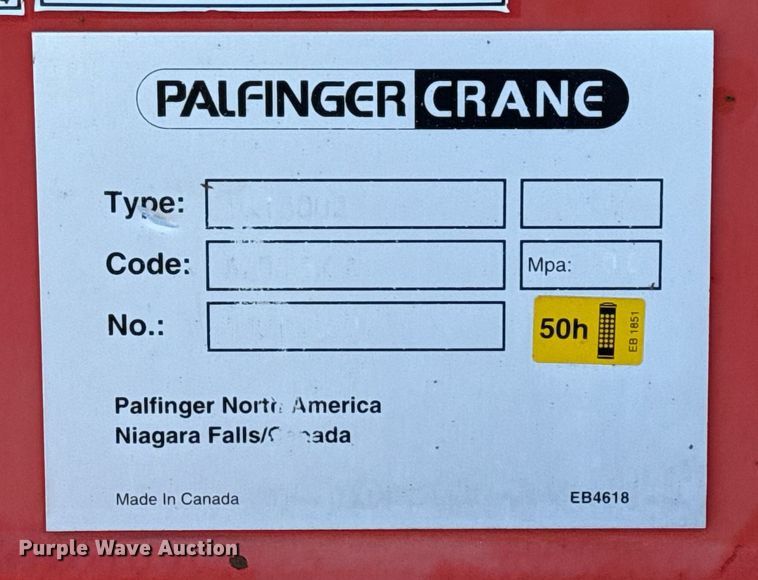 image for item EG5692 2009 International 7500 Crew Cab crane truck