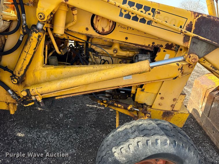 image for item EG5694 1973 Case 580B backhoe